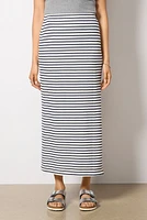 Anna Stripe Midi Skirt