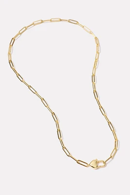 Heart Padlock Necklace