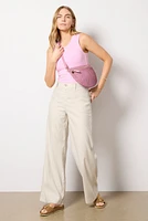 Joelle Stretch Linen Trouser