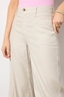 Joelle Stretch Linen Trouser