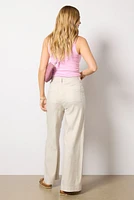Joelle Stretch Linen Trouser