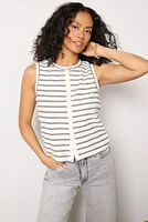 Dani Stripe Vest Top