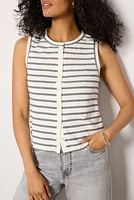Dani Stripe Vest Top