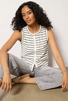 Dani Stripe Vest Top