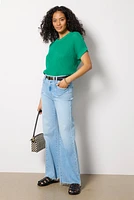 Ivy Open Weave Tee