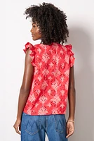 Nadia Flutter Top