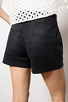 Joelle Stretch Linen Short