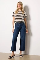 Leni Crochet Tee