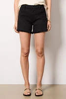 Jane Long Short w/ Fray Hem