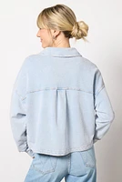 All Day Cropped Knit Jacket
