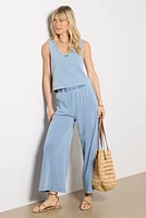 Sloane V-Neck Denim Tank