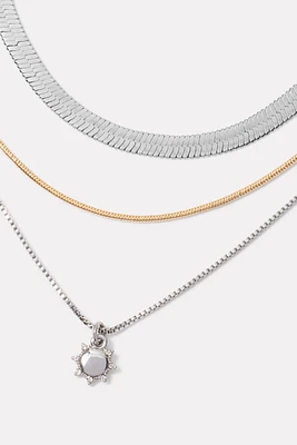 Leilani Two Tone Necklace