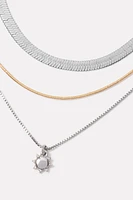 Leilani Two Tone Necklace