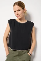 Blanket Stitch Top