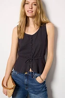 Studio Peplum Top