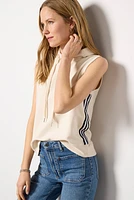 Kennedy Sleeveless Sweatshirt
