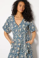 Dune Cotton Gauze Camille Midi Dress
