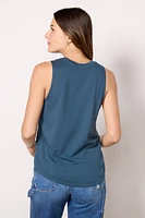 Grateful Jade Muscle Tank