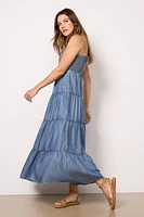 Balos Chambray Midi Dress