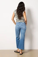 Leenah Ankle w Raw Hem