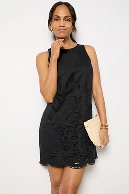 Embroidered Blooms Dress