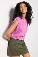 Leah Gathered Tee