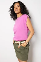 Leah Gathered Tee