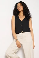 Maxine Linen Vest