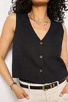 Maxine Linen Vest