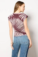 Charisma Dolman Mesh Tee