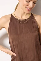 Lordes Satin Tank