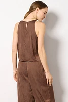 Lordes Satin Tank