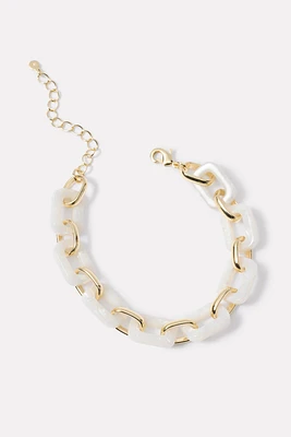 Emory Resin Link Bracelet