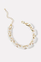 Emory Resin Link Bracelet