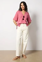 Dune Cotton Gauze Popover