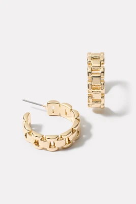 Baldwin Hoop Earrings