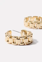 Baldwin Hoop Earrings