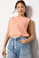 Sunwashed Slub Muscle Tank
