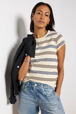 The Slub Stripe Tee