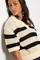 York Open Weave Pullover