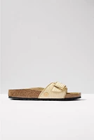 Madrid Big Buckle Raffia