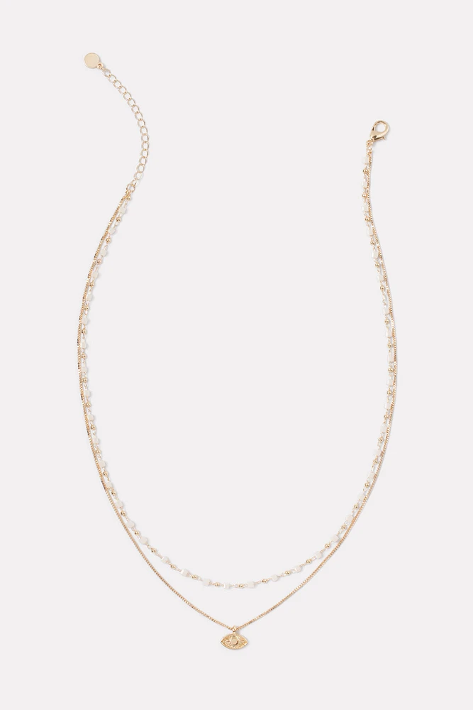 Eda Evil Eye Necklace