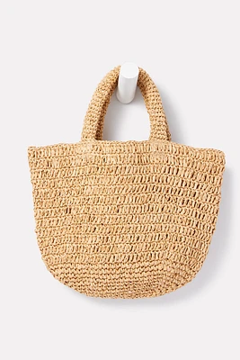 Mini Straw Tote