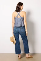 Crop Wide Leg