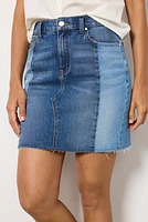 Reworked Denim Skirt