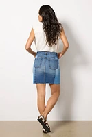 Reworked Denim Skirt