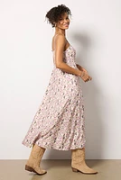 Angel Eyes Toile Midi Dress