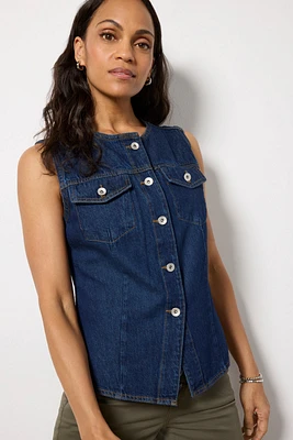 Maritime Denim Vest
