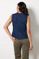 Maritime Denim Vest