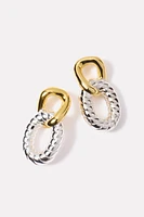 Bristol Two Tone Earring